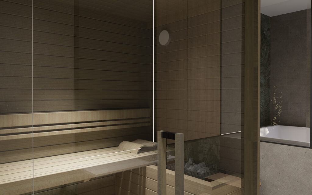 Sauna u interijeru