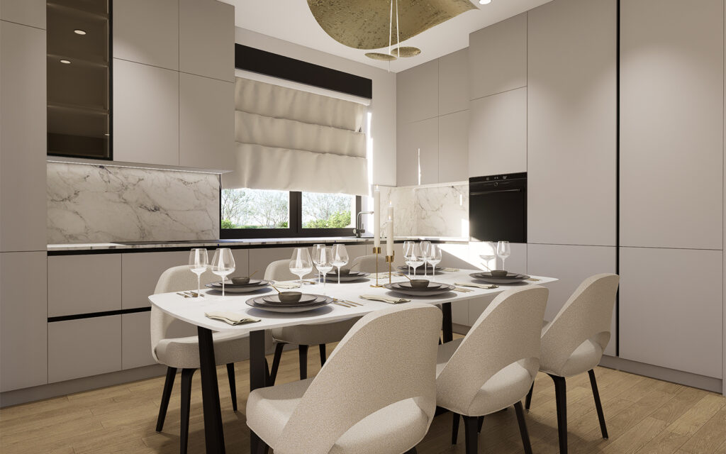 Kuhinja u stanu Bukovac