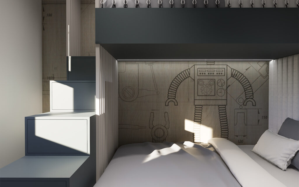 Dizajn interijera dječje sobe