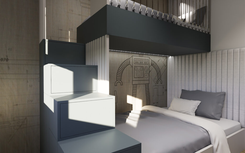 Dizajn interijera dječje sobe