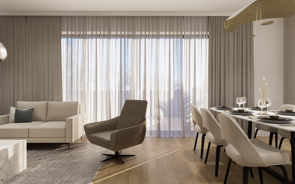 Dizajn interijera dnevnog boravka