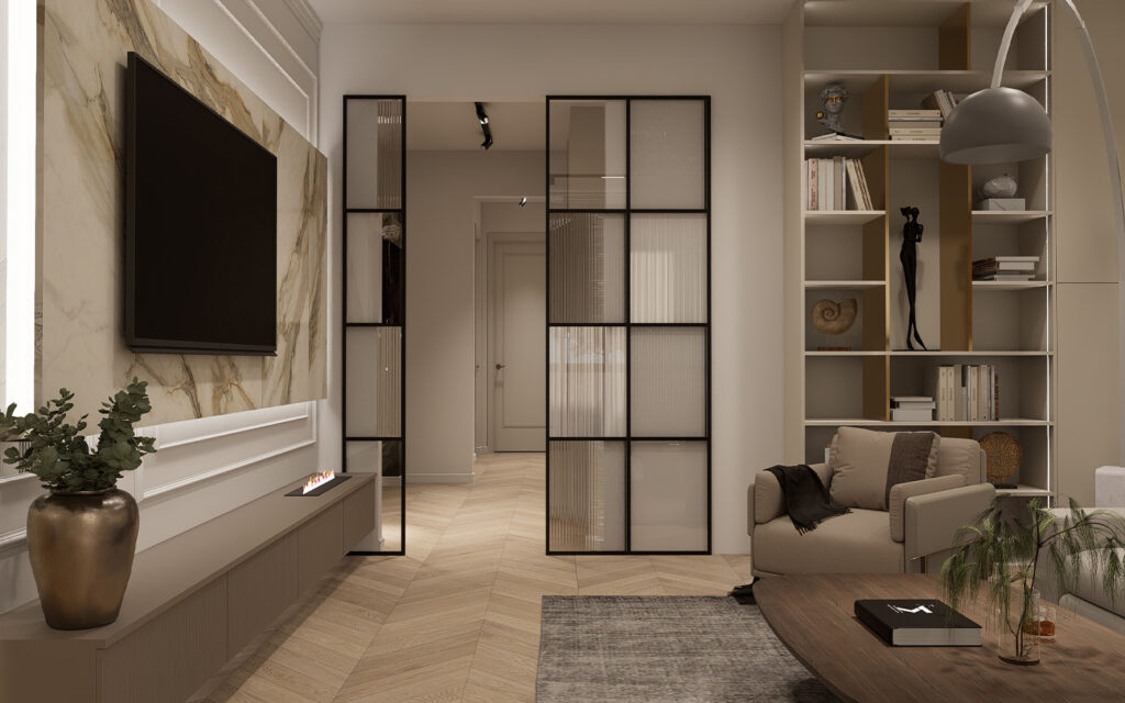 Dnevni boravak projekt Francuski stil