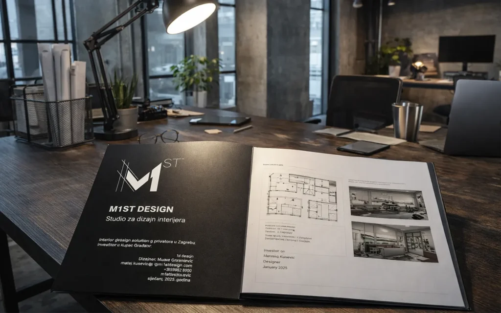 Projekt dizajna interijera