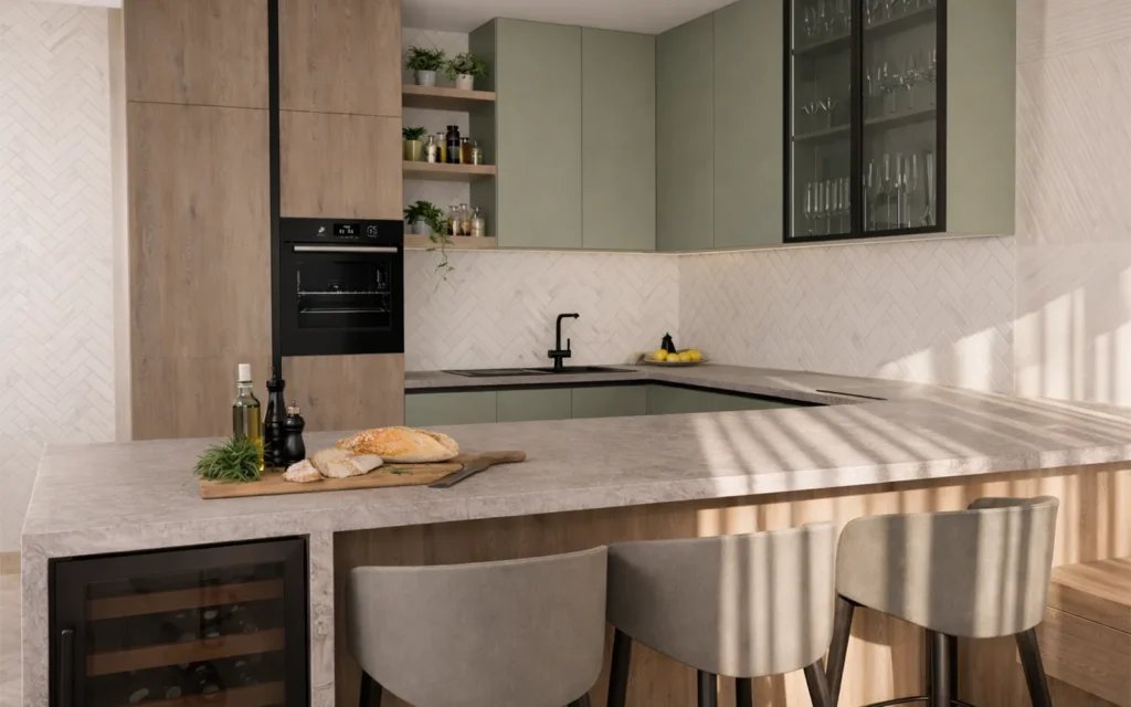 Kuhinja dizajn interijera