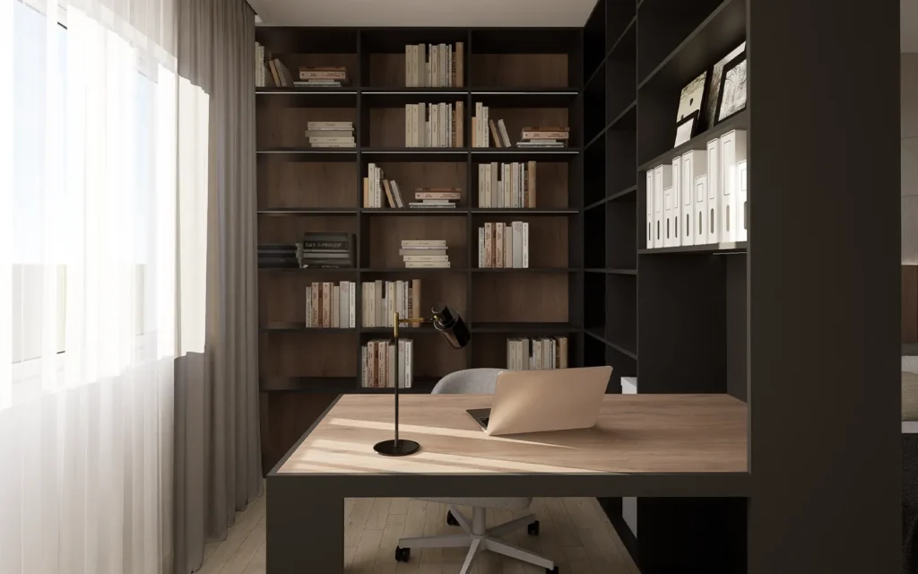 Ured i spavaća soba