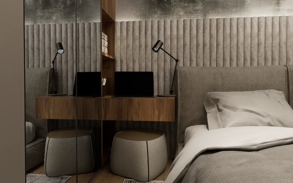 Spavaća soba inspirirana Tihim luksuzom