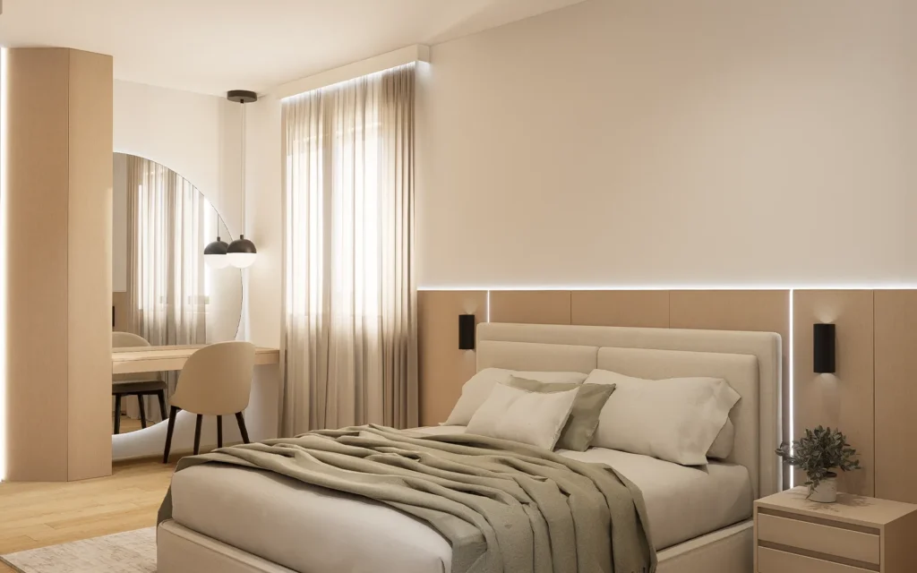 Dizajn interijera spavaća soba