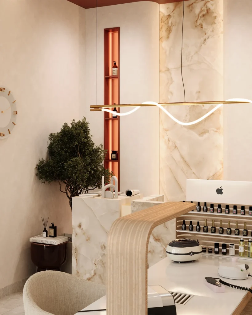 Uređenje kozmetičkog salona