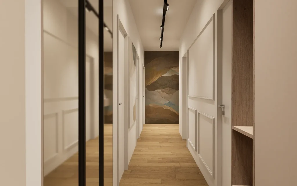 Hodnik dizajn interijera