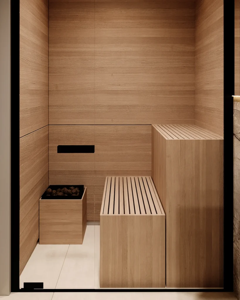 Sauna u interijeru