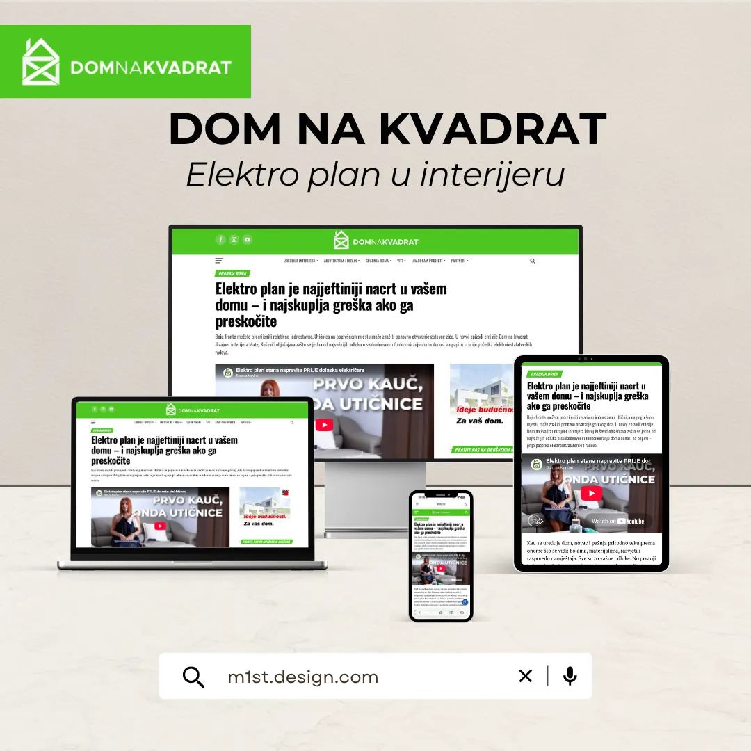 Mediji o M1st Design studiju