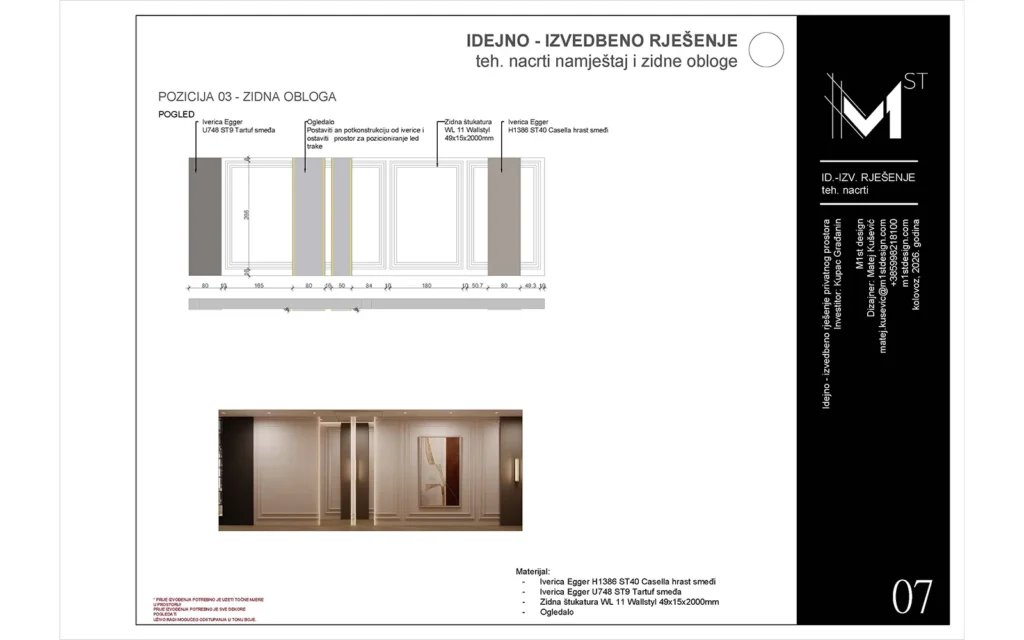 Idejno - izvedbeno rješenje